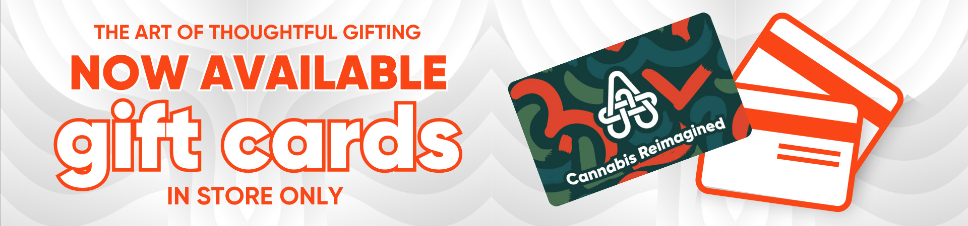 Now Available Gift Cards (in store only)