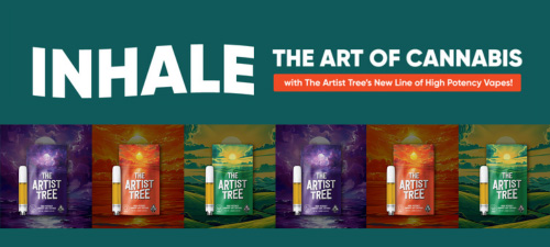 Inhale the art of cannabis with the Artist Tree new line of high potency Vapes