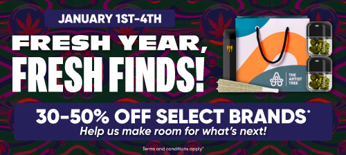 Fresh Year, Fresh Finds 30-50% off select brands