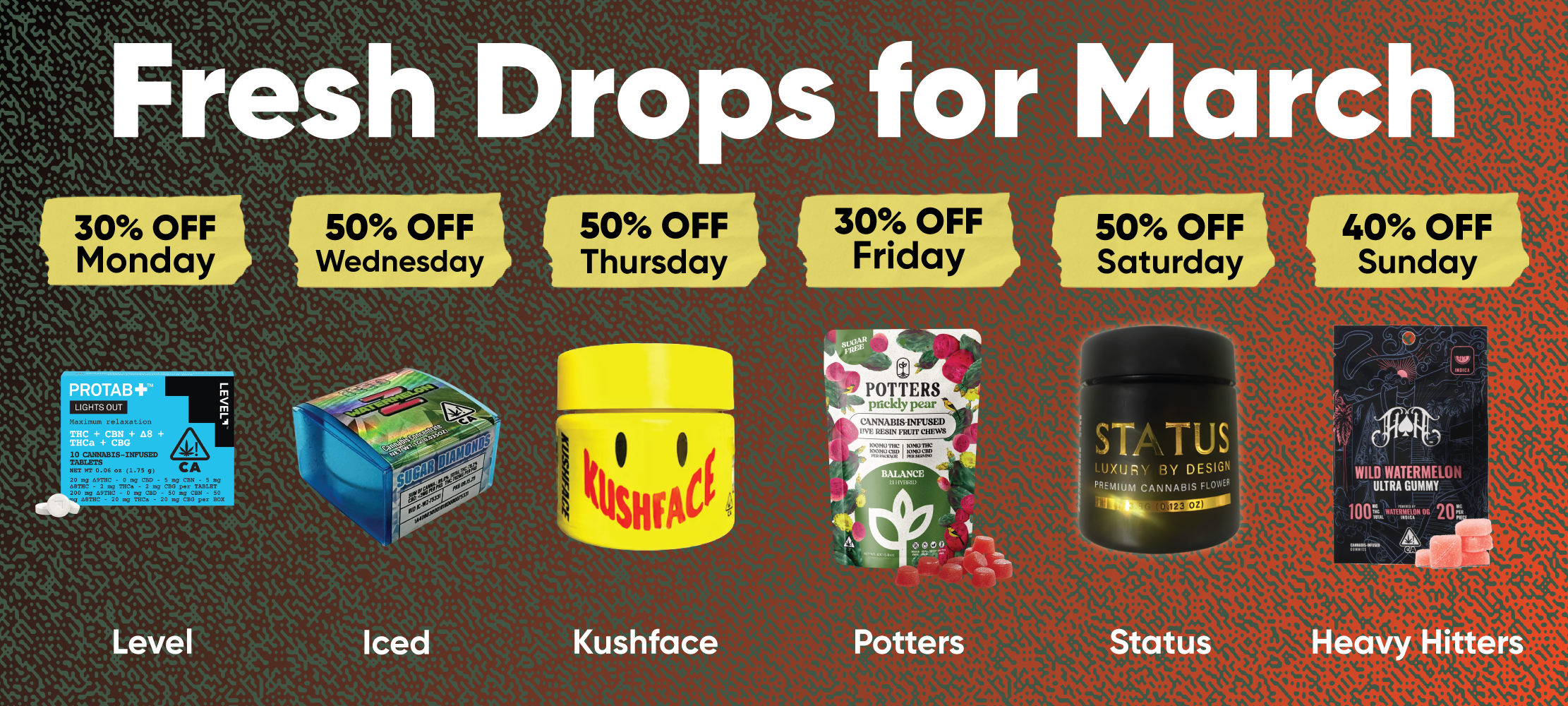 Fresh Drops for March